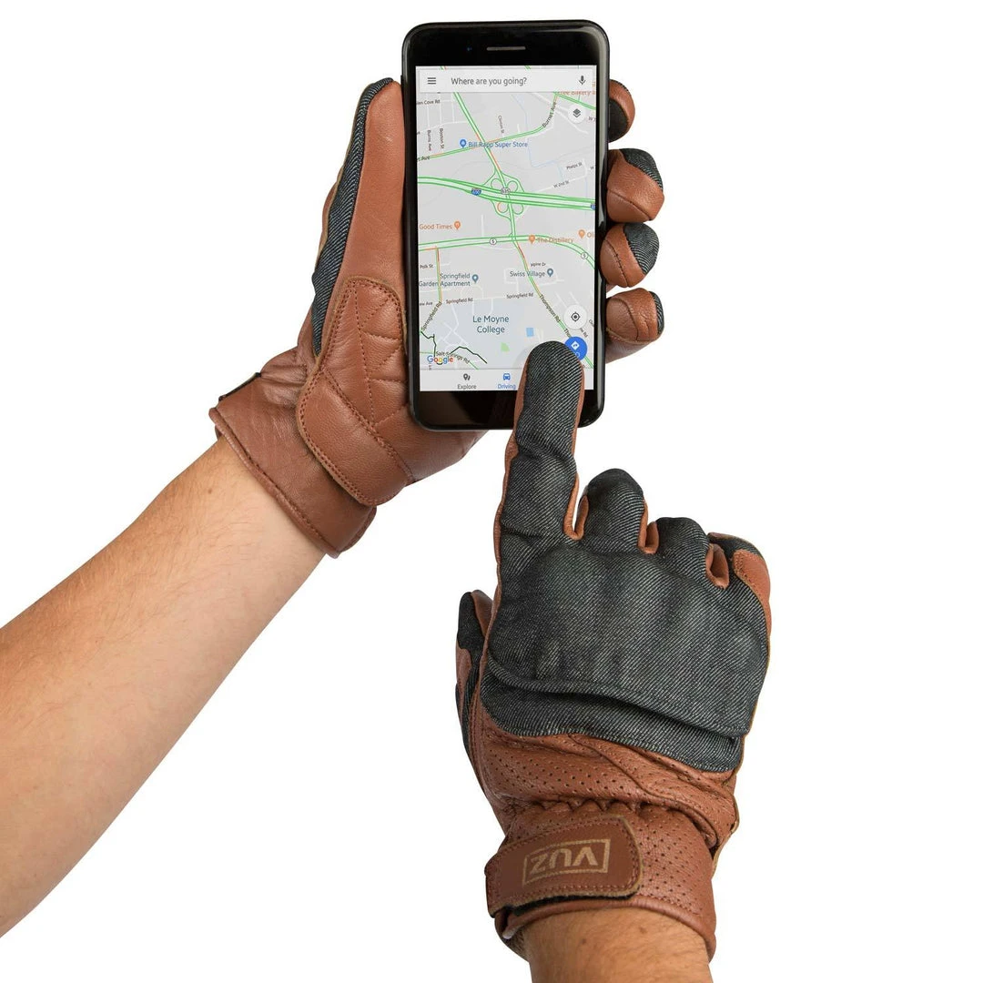 VuzMoto Motorcycle Riding Gloves With Knuckle Protection Plate VEHICLE ACCESSORIES 2 VuzMoto Motorcycle Riding Gloves With Knuckle Protection Plate VEHICLE ACCESSORIES