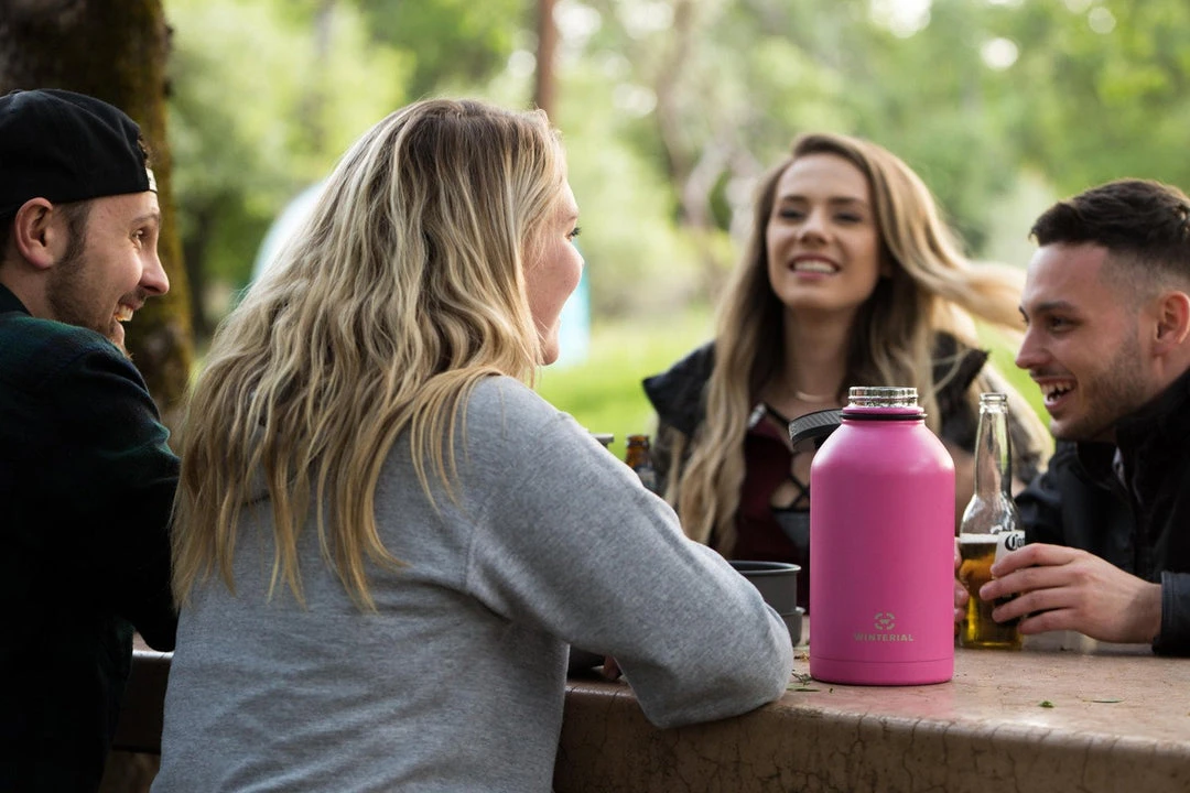 Winterial 64oz Stainless Steel Growler 2 Winterial 64oz Stainless Steel Growler