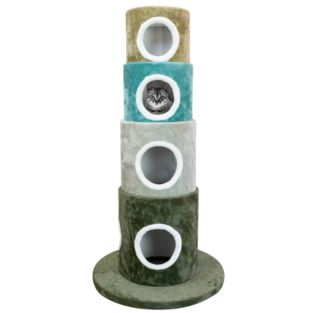 Frontpet Multi Color Stackable Cat Tree PET SUPPLIES 1 Frontpet Multi Color Stackable Cat Tree PET SUPPLIES