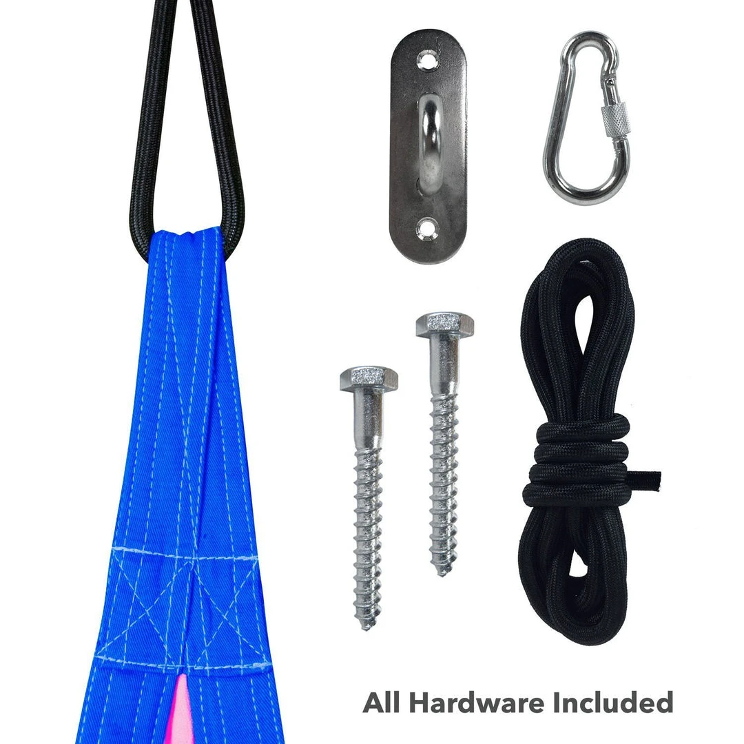 Driftsun Kids Indoor And Outdoor Hammock Pod Package, Green Trim 8 Driftsun Kids Indoor And Outdoor Hammock Pod Package, Green Trim