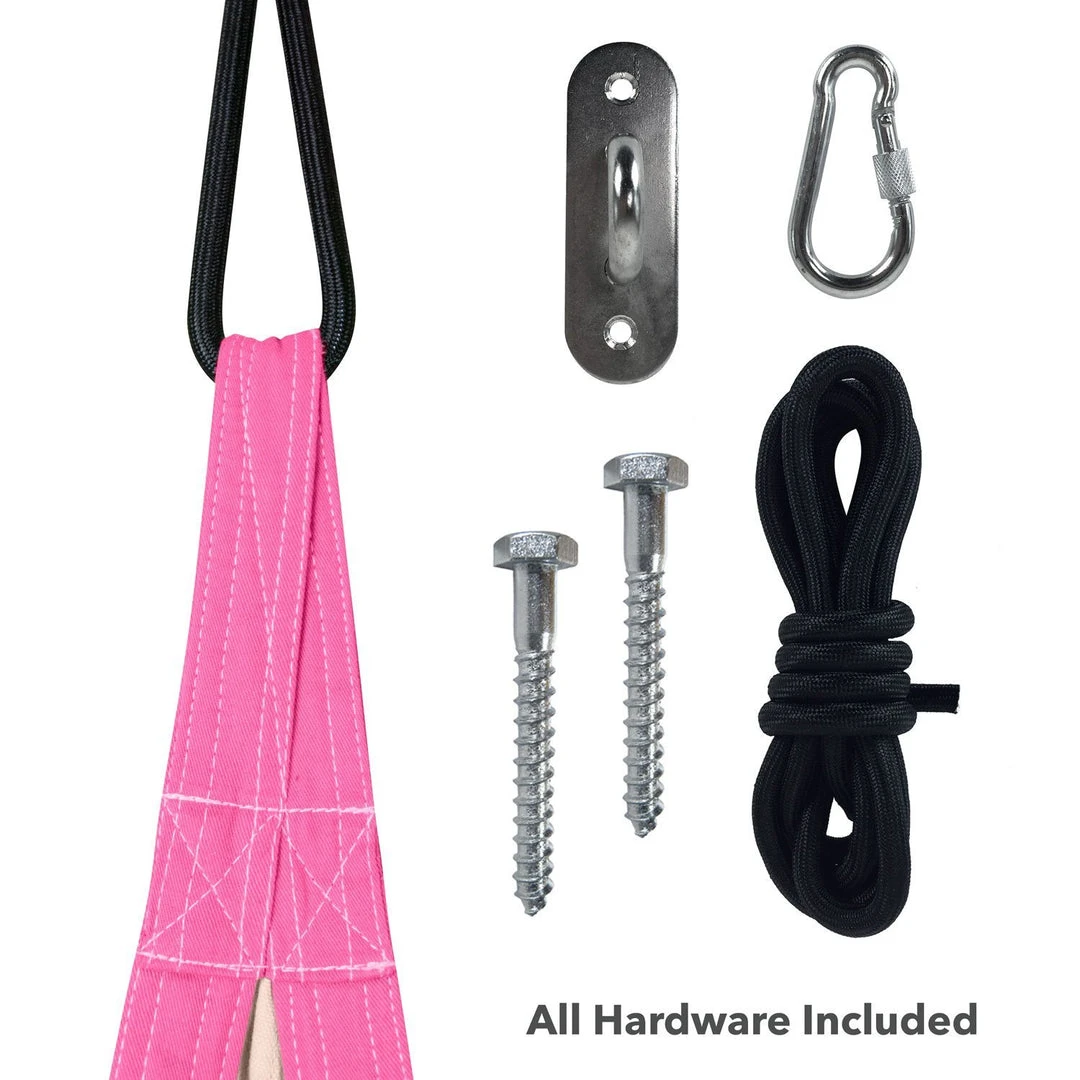 Driftsun Kids Indoor And Outdoor Hammock Pod Package, Green Trim 11 Driftsun Kids Indoor And Outdoor Hammock Pod Package, Green Trim