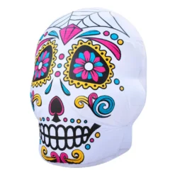 Holidayana Inflatable Halloween Skull Decoration With Built-In Fan And LED Lights HOME GOODS