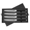 Zelancio 4 Piece Japanese VG-10 Steel Steak Knives With Sharp, Non-Serrated Damascus Steel Blades HOME GOODS