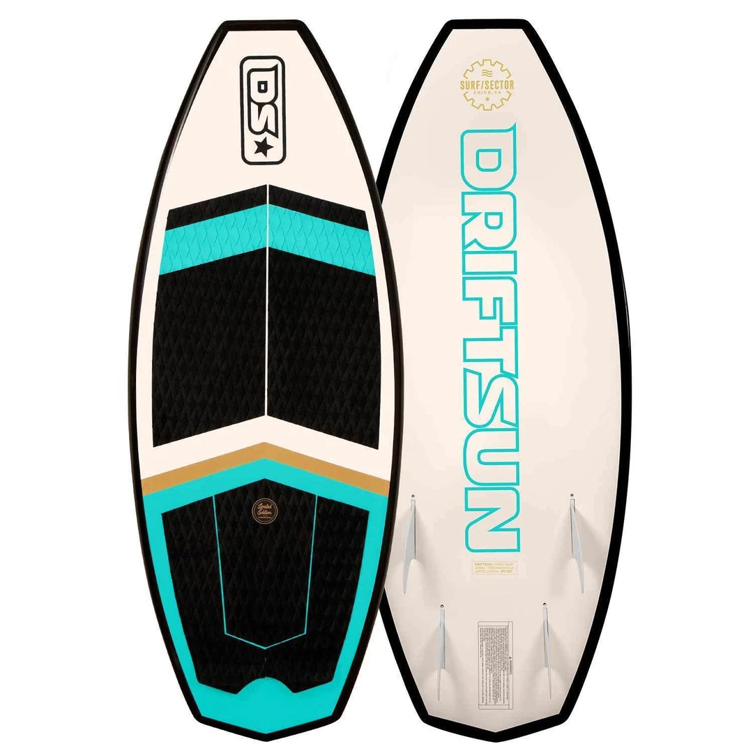 Driftsun 2019 Limited "Surf Sector" Edition Throwdown Wakesurf Board - Multiple Sizes SPORTING GOODS 1 Driftsun 2019 Limited "Surf Sector" Edition Throwdown Wakesurf Board - Multiple Sizes SPORTING GOODS